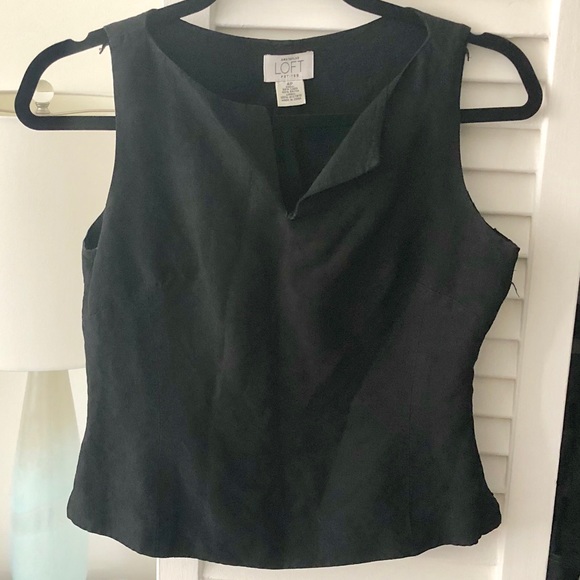Ann Taylor Tops - Ann Taylor Loft Black Top